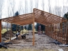 17 Rafters in Place