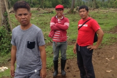 Project leaders - Benjamin Cinco Super, Joselito Bustillo, Foreman, Ramon 2nd project foreman
