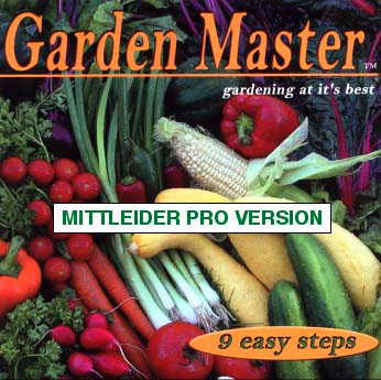 Garden Master Software CD
