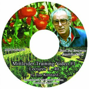 Mittleider Gardening Training Videos - 5 Volume DVD Set